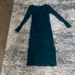 Turquoise dress